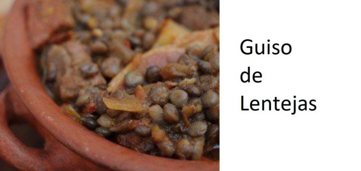 Guiso de lentejas